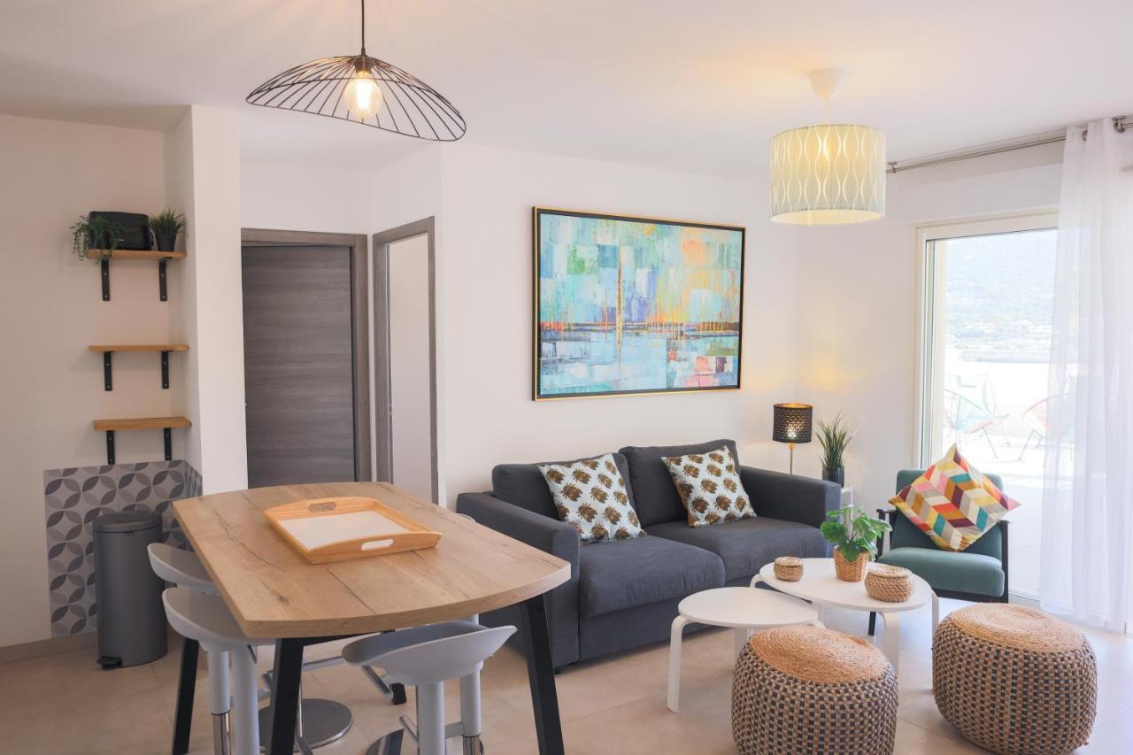 Appartement La Balagne , Bord De Mer, Grande Terrasse, Sant'Ambroggio Лумйо Екстер'єр фото