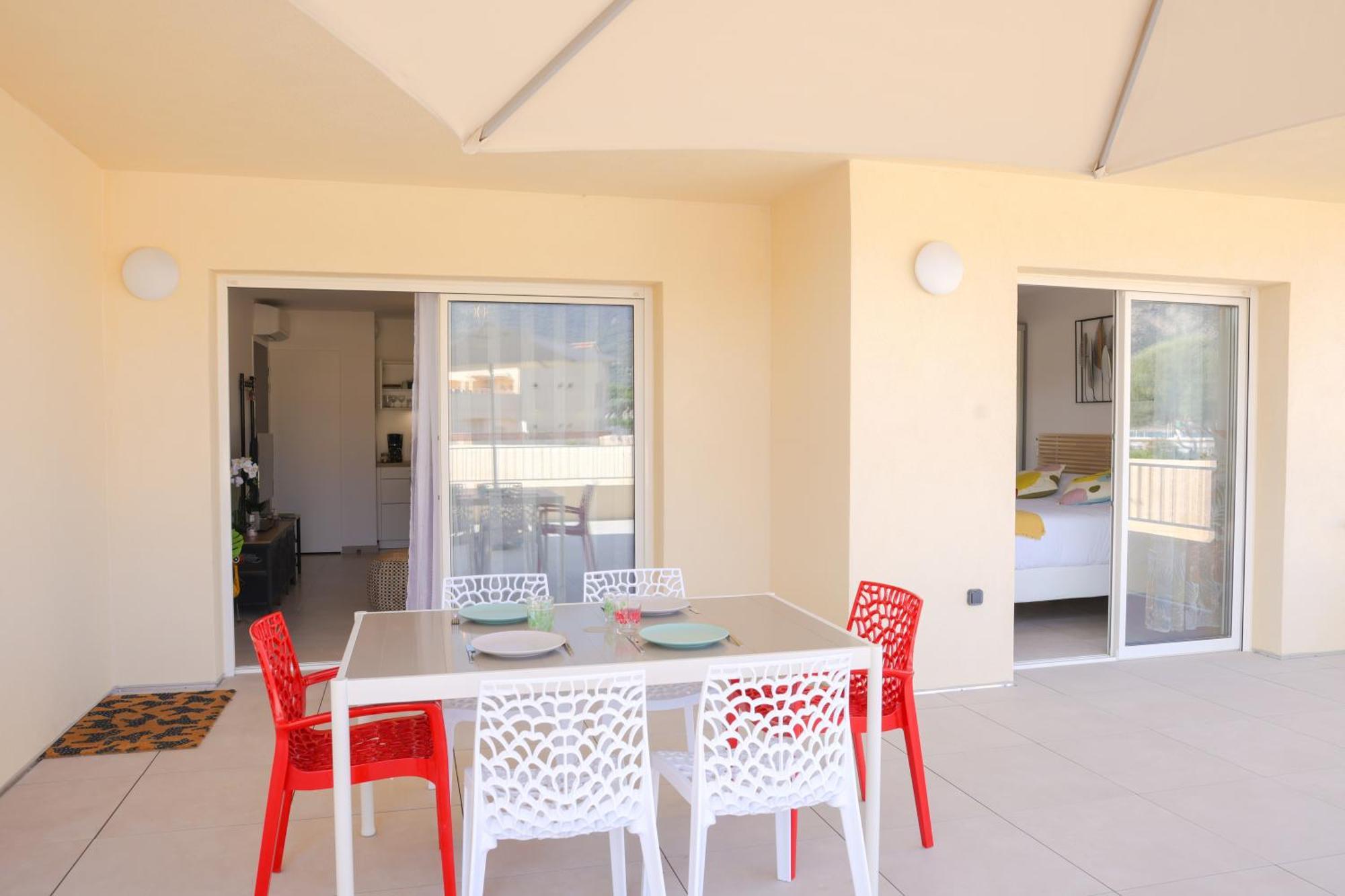 Appartement La Balagne , Bord De Mer, Grande Terrasse, Sant'Ambroggio Лумйо Екстер'єр фото