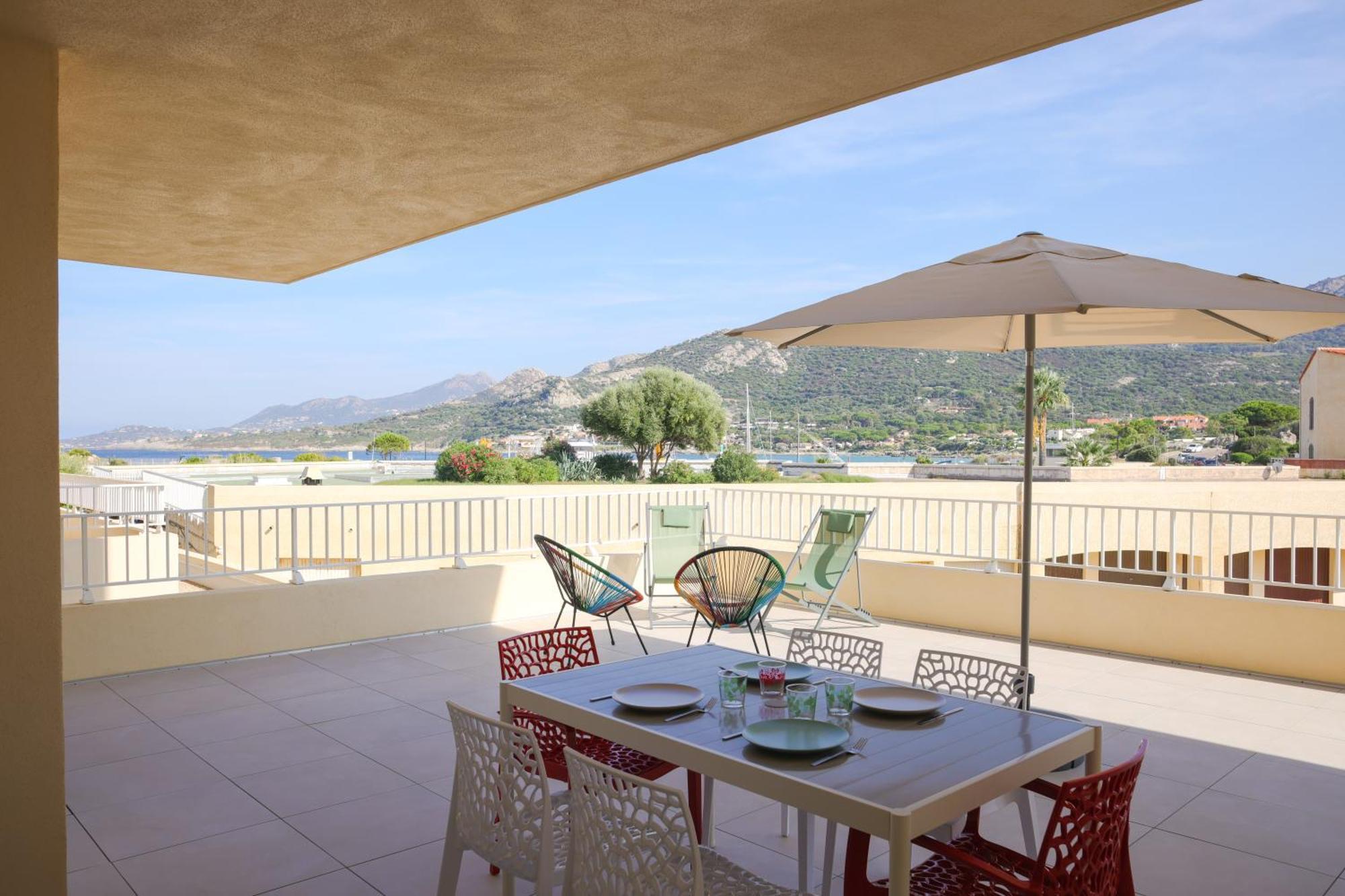 Appartement La Balagne , Bord De Mer, Grande Terrasse, Sant'Ambroggio Лумйо Екстер'єр фото